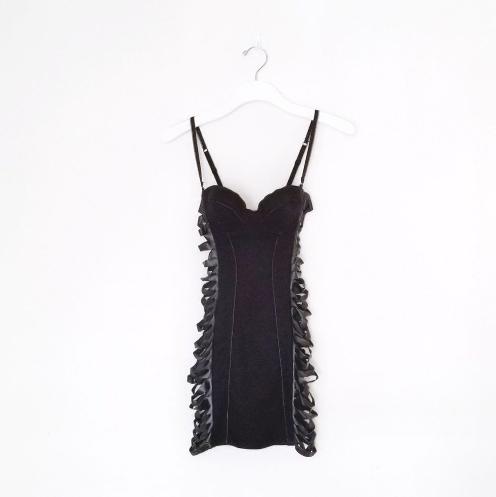 Sisley Slashed Mini Dress size 0